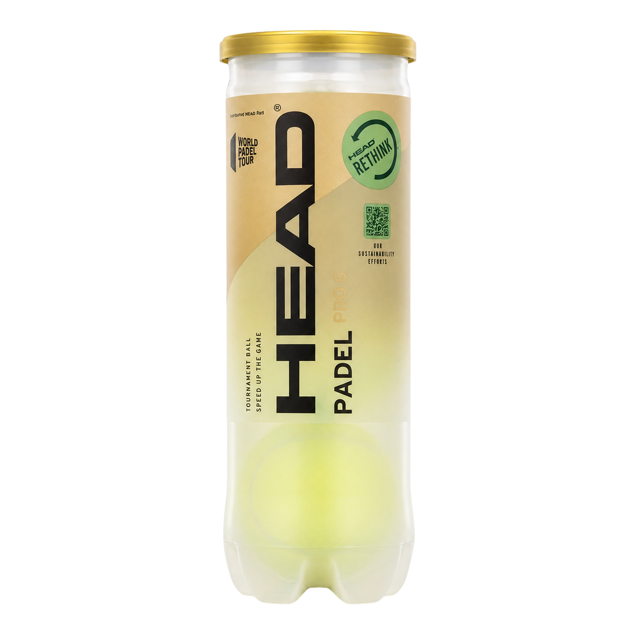 توپ پدل هد پرو (HEAD Padel Pro) - قوطی ۳ عددی