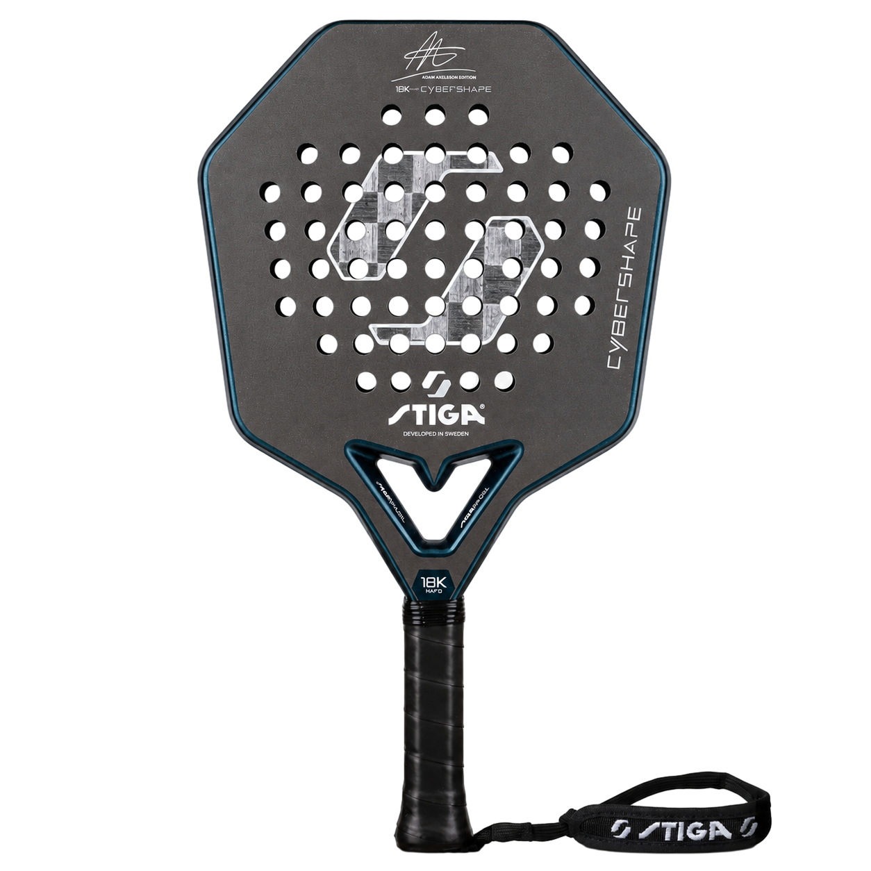 راکت پدل استیگا Cybershape 18K Hard Adam Axelsson Edition 2025