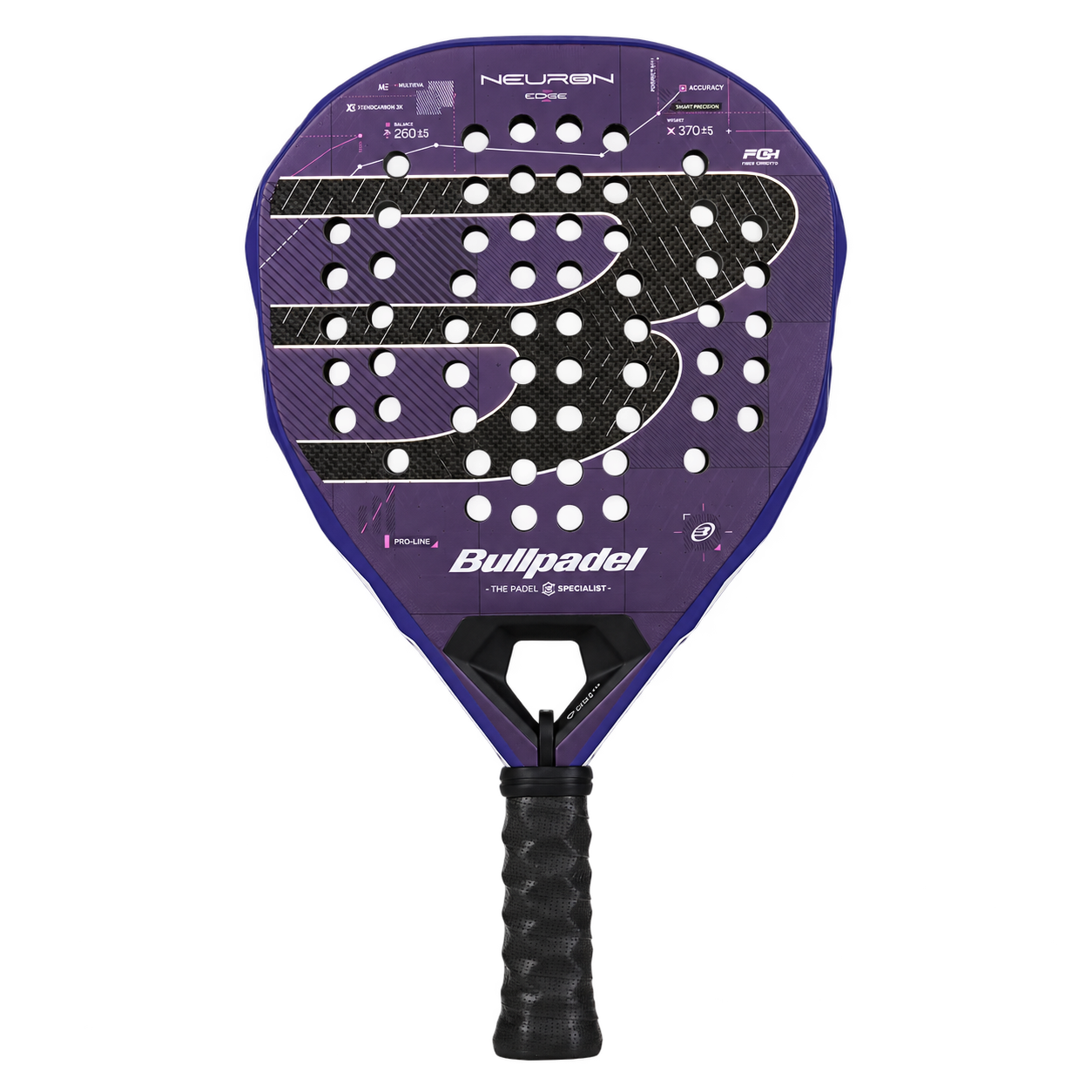 Bullpadel Neuron 02 Edge 27 راکت پدل 2027