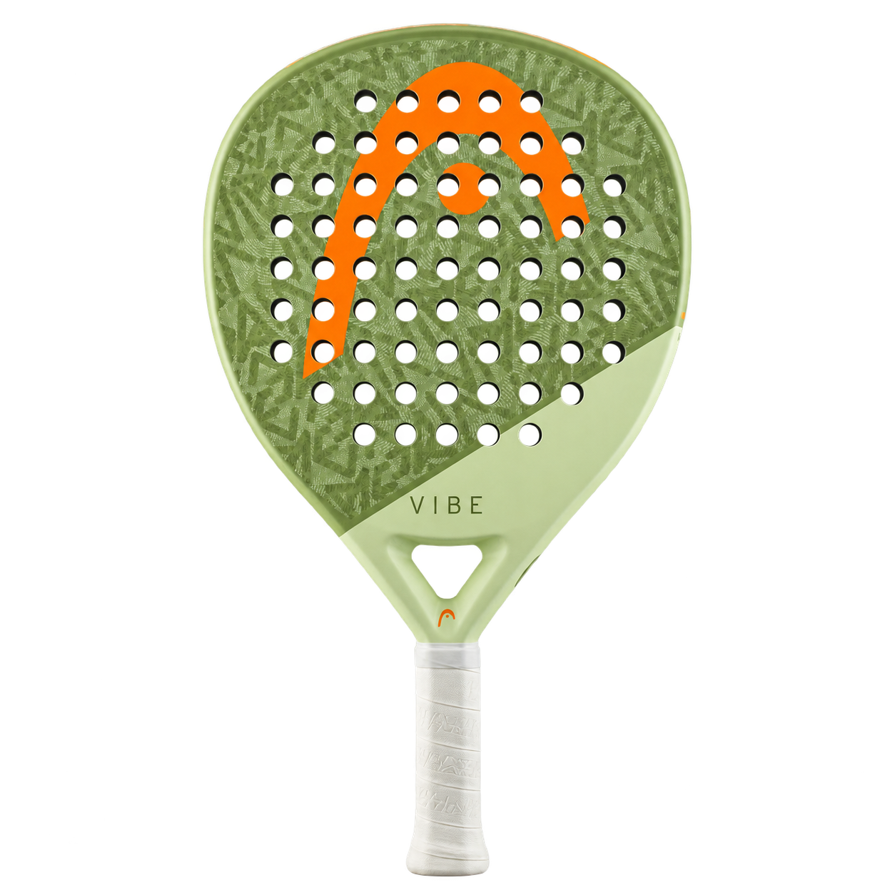 HEAD Vibe 2026 Green/Orange راکت پدل هد نمای روبرو