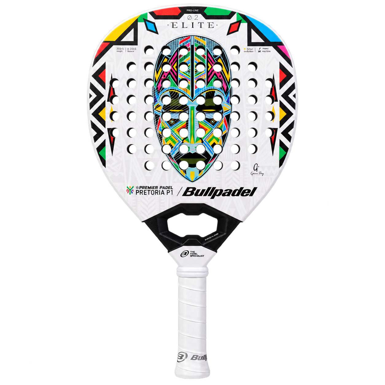Bullpadel Elite 02 Pretoria LTD راکت پدل Gemma Triay نمای اصلی