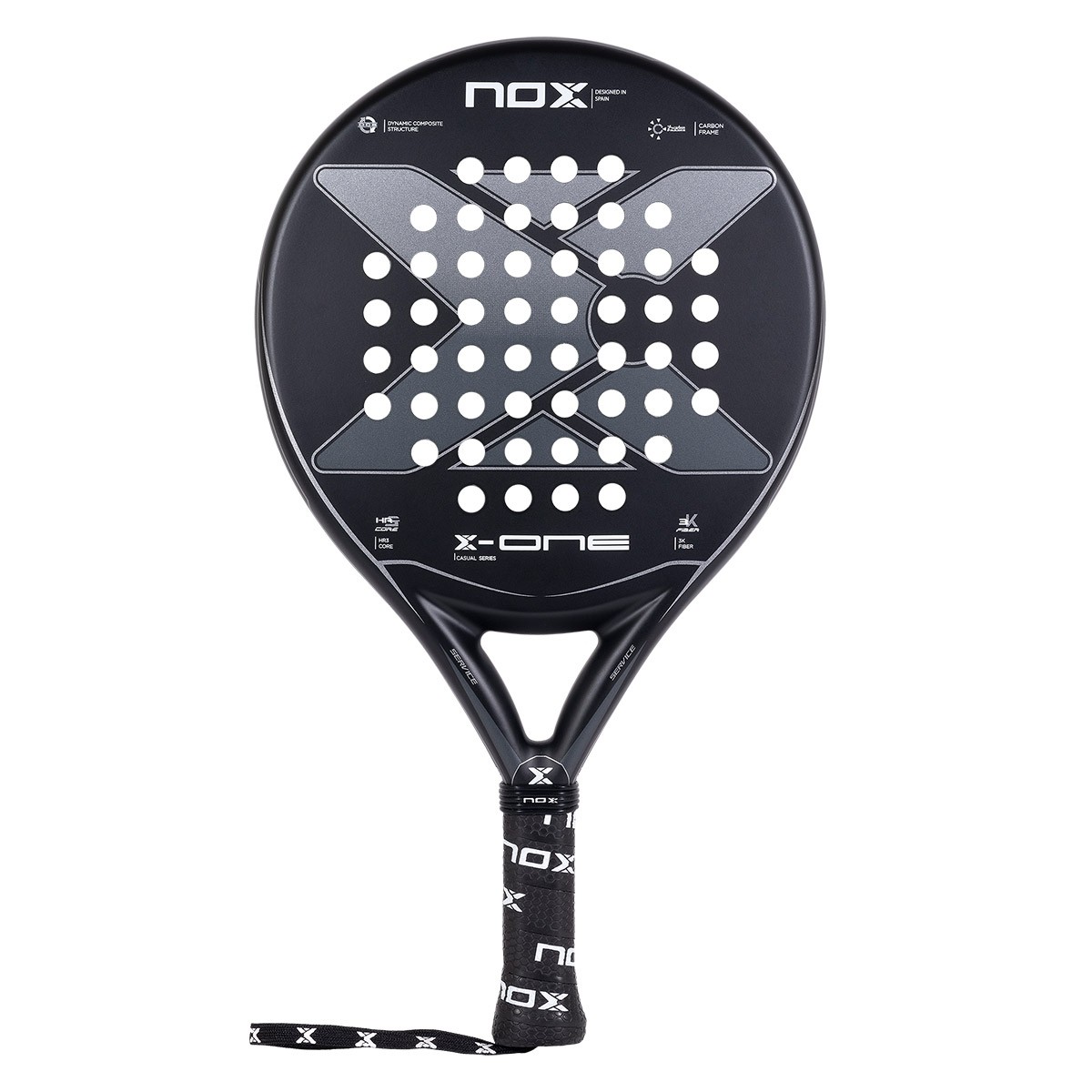 راکت پدل نوکس X-One مشکی نقره‌ای